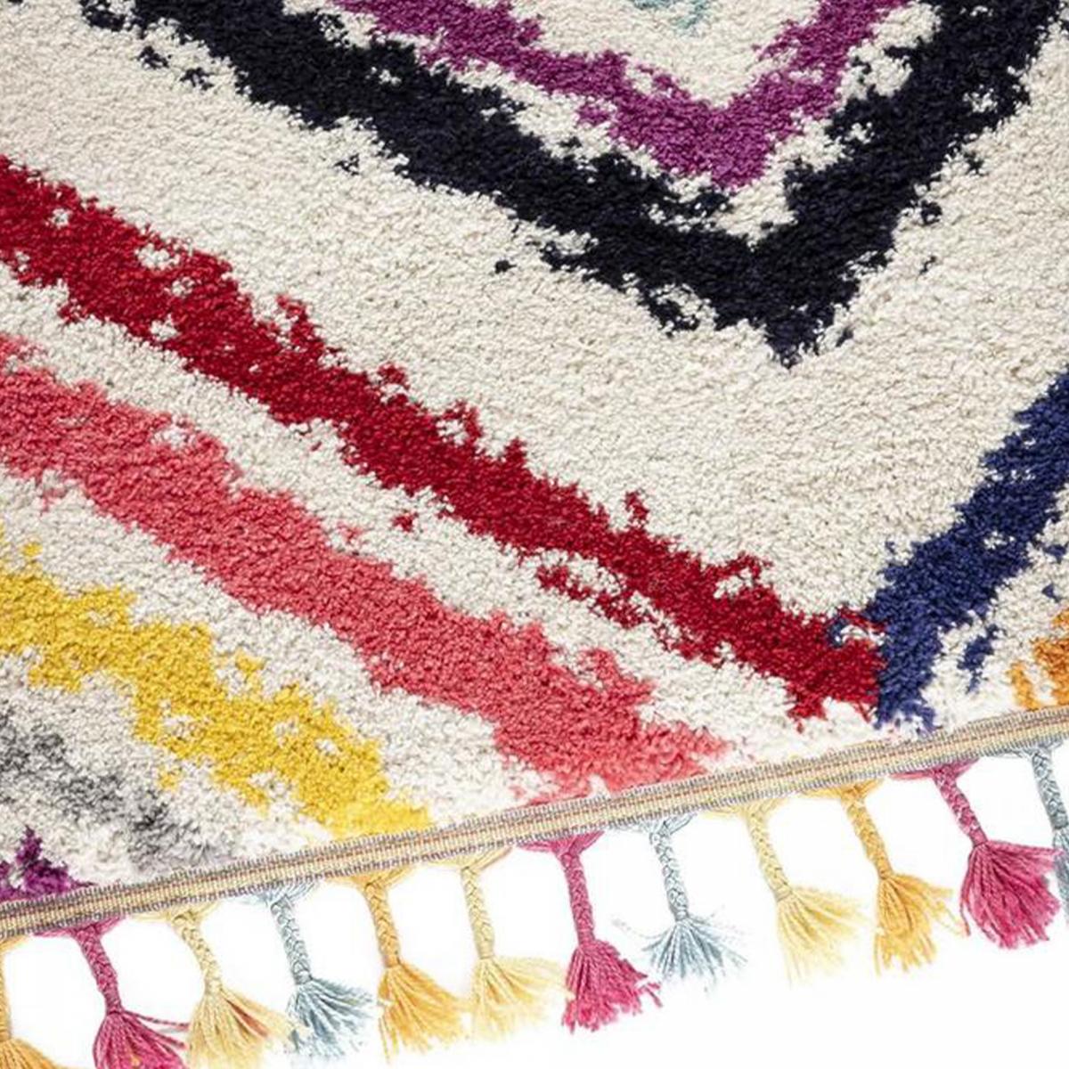Tapis berbère tissé motifs ethno-chic LYN5 DOROTEA — vue 4