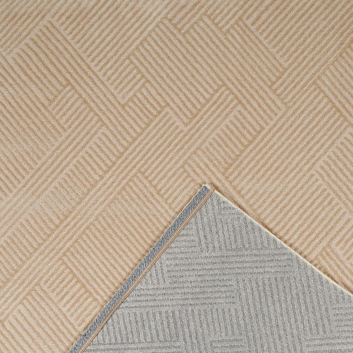 Tapis salon et chambre tissé motif géométrique CEROTEO — vue 6