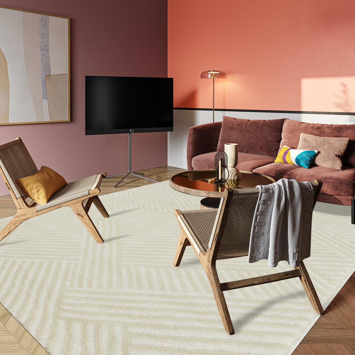 Tapis salon CEROTEO tapis tendance — vue 3