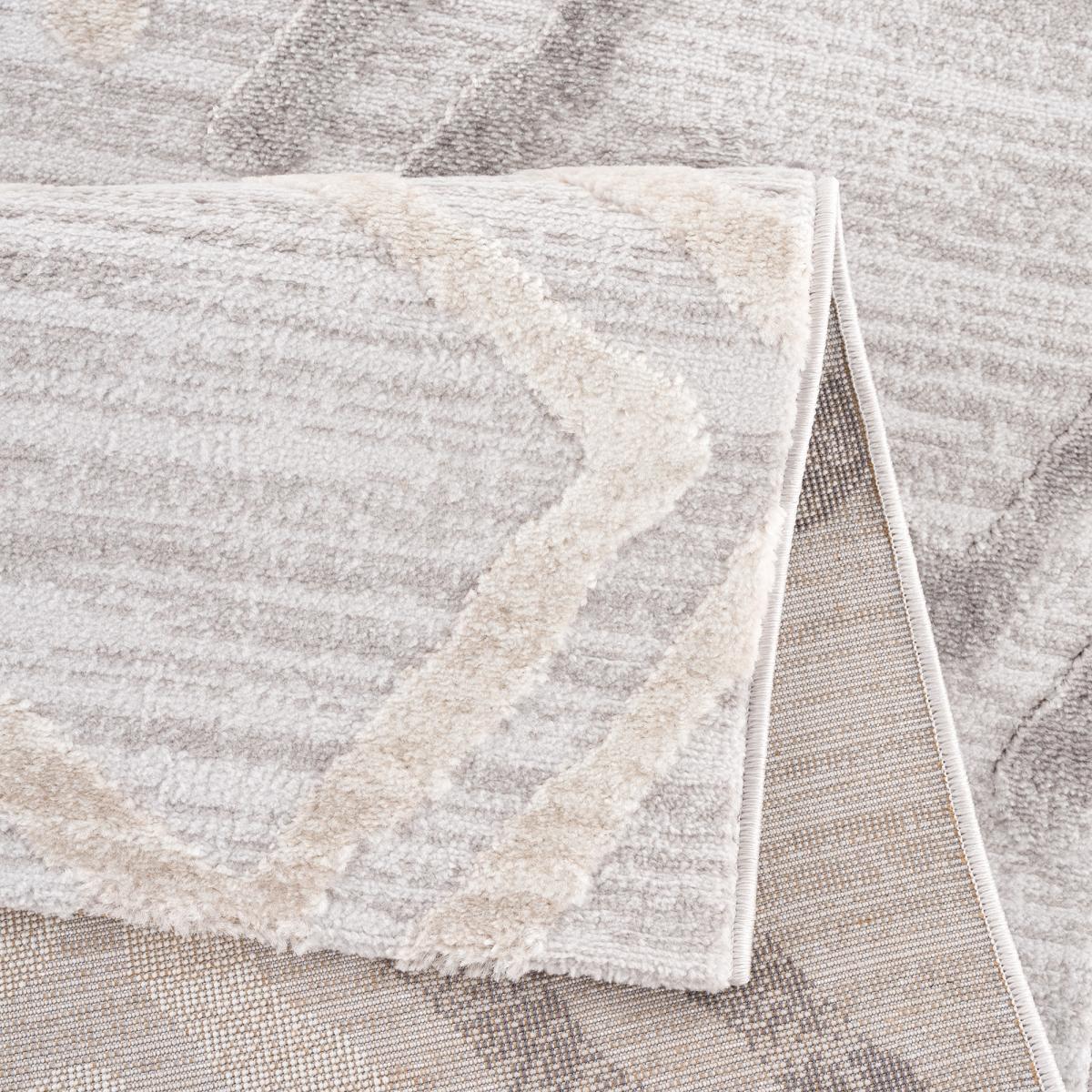 Tapis salon et chambre tissé motif géométrique DOUCA — vue 6