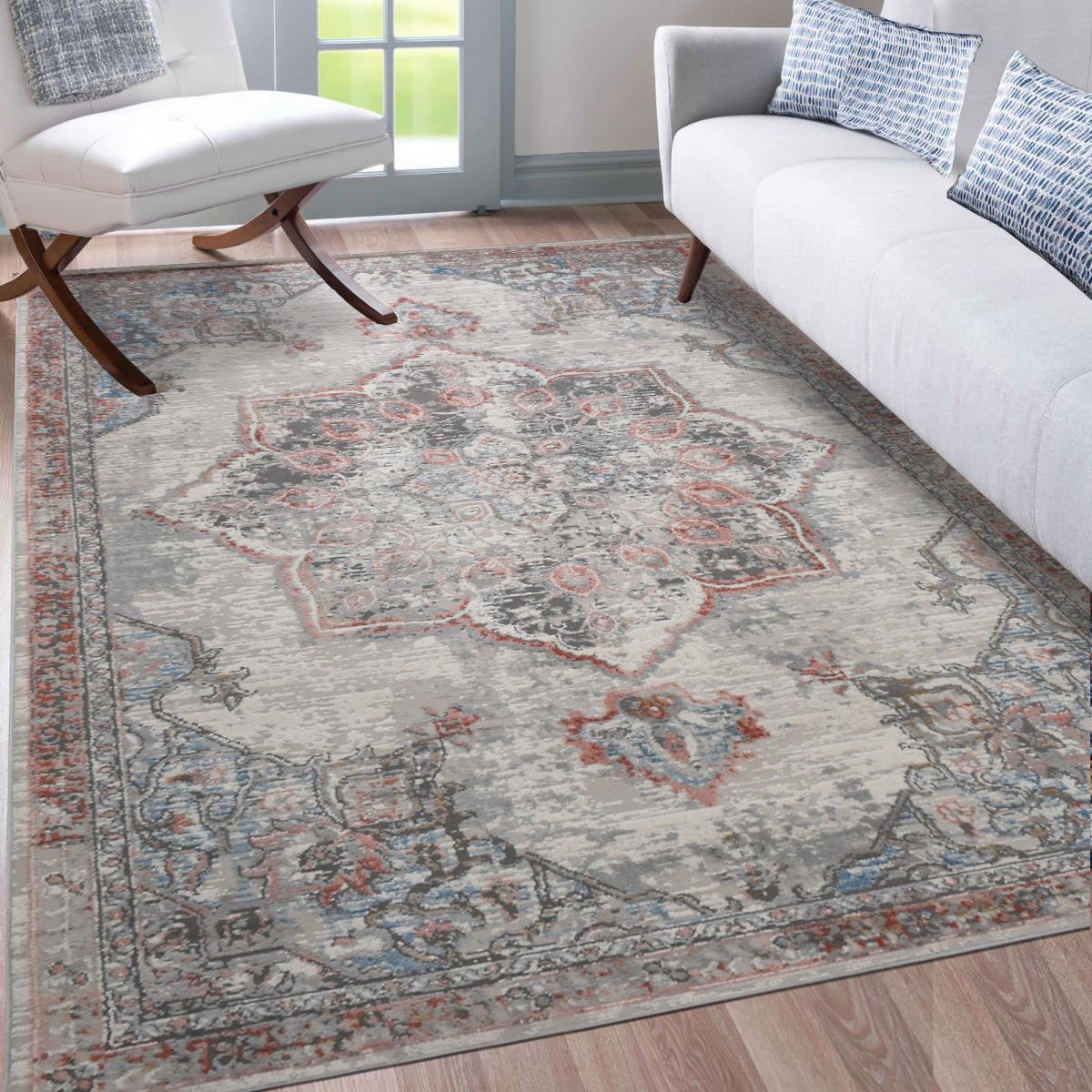 Tapis orient tissé motif classique EFAL-A — vue 3