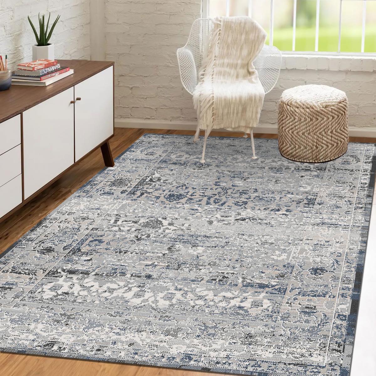 Tapis orient tissé motif classique ELAI — vue 3
