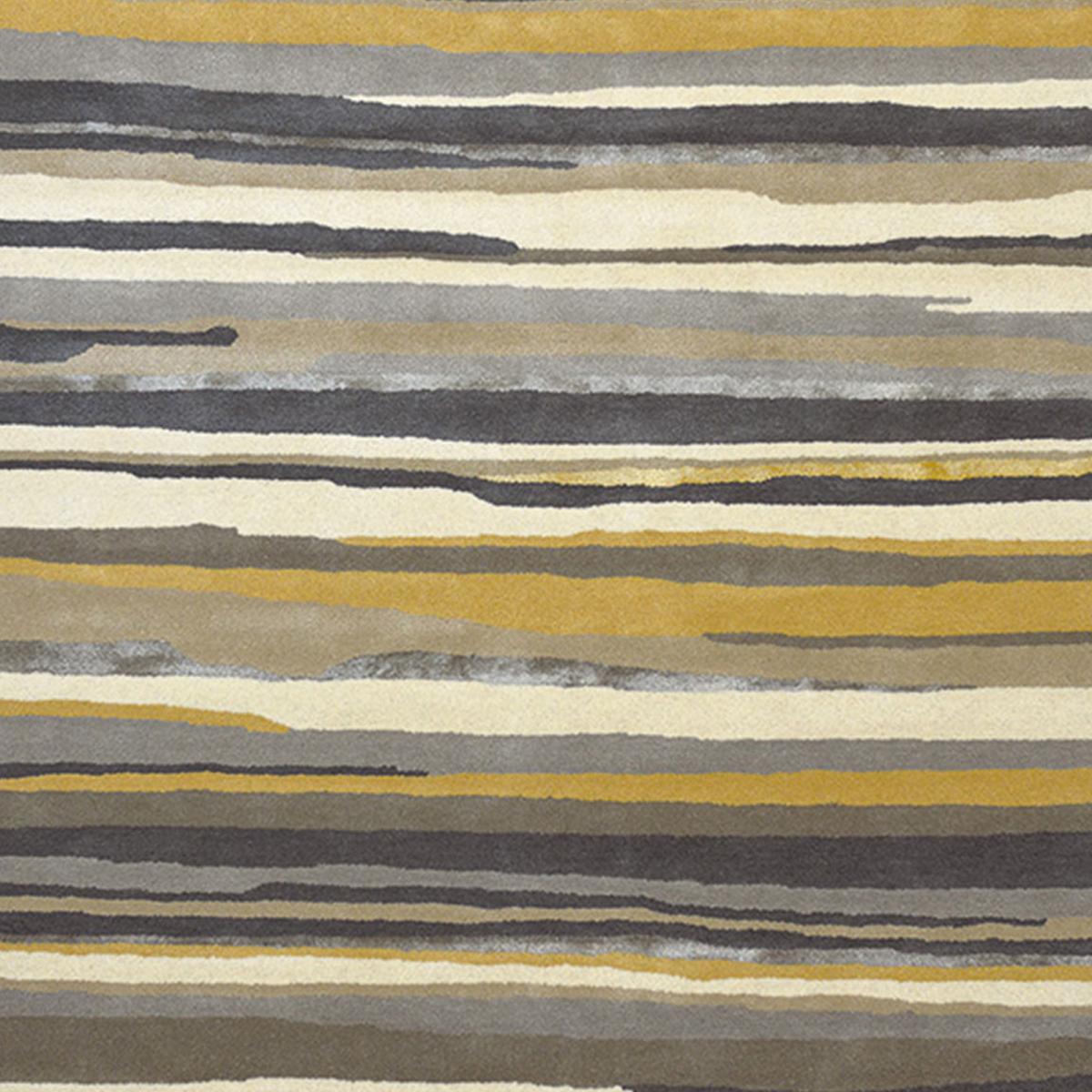 Tapis salon et chambre ELSDON, fait à la main motif géométrique — vue 4