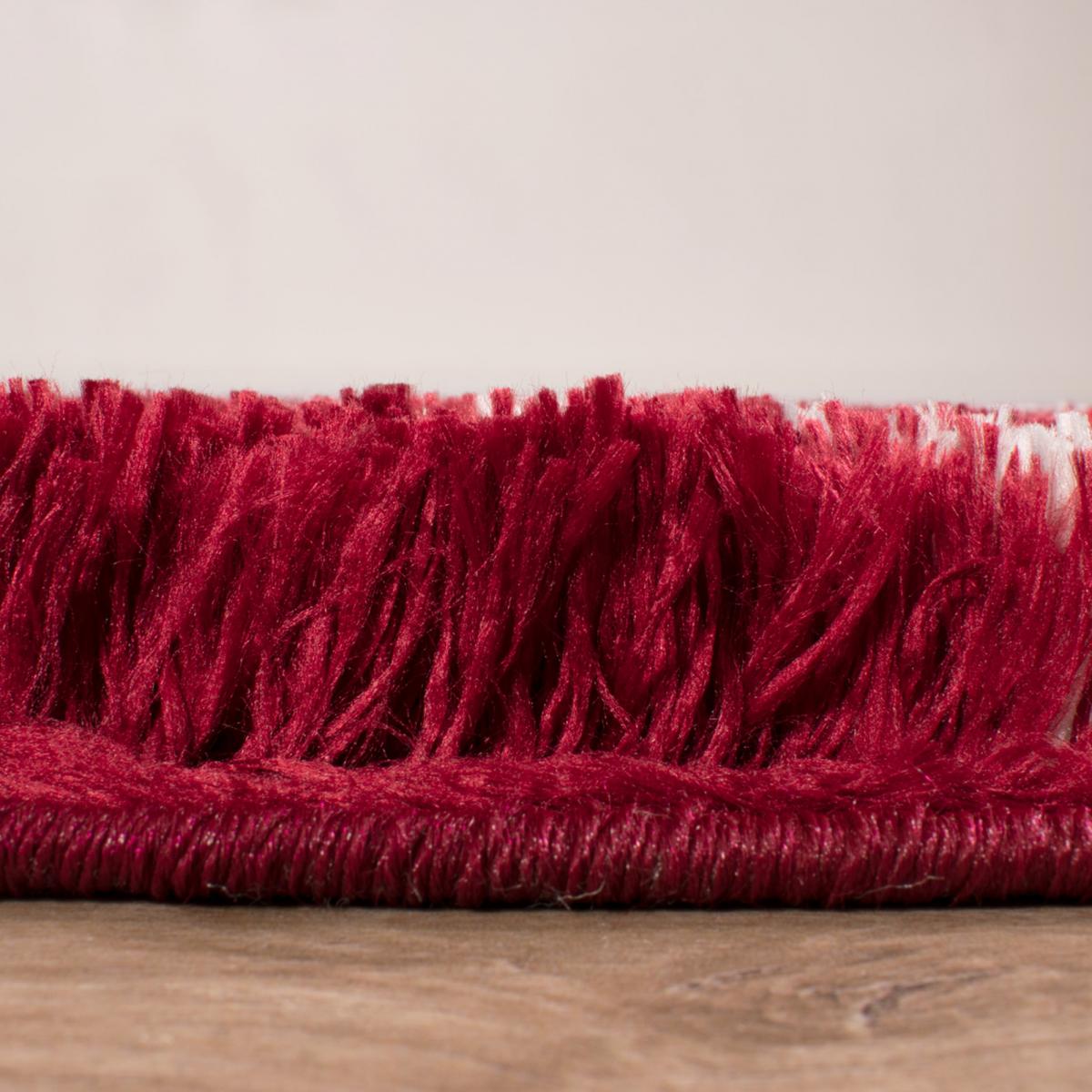 Tapis shaggy tissé motif abstrait EMBER 3 — vue 6