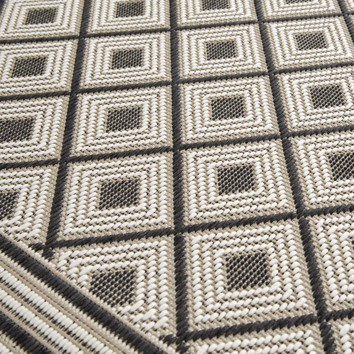 Tapis extérieur tissé kilim rectangle MOONDOW — vue 4