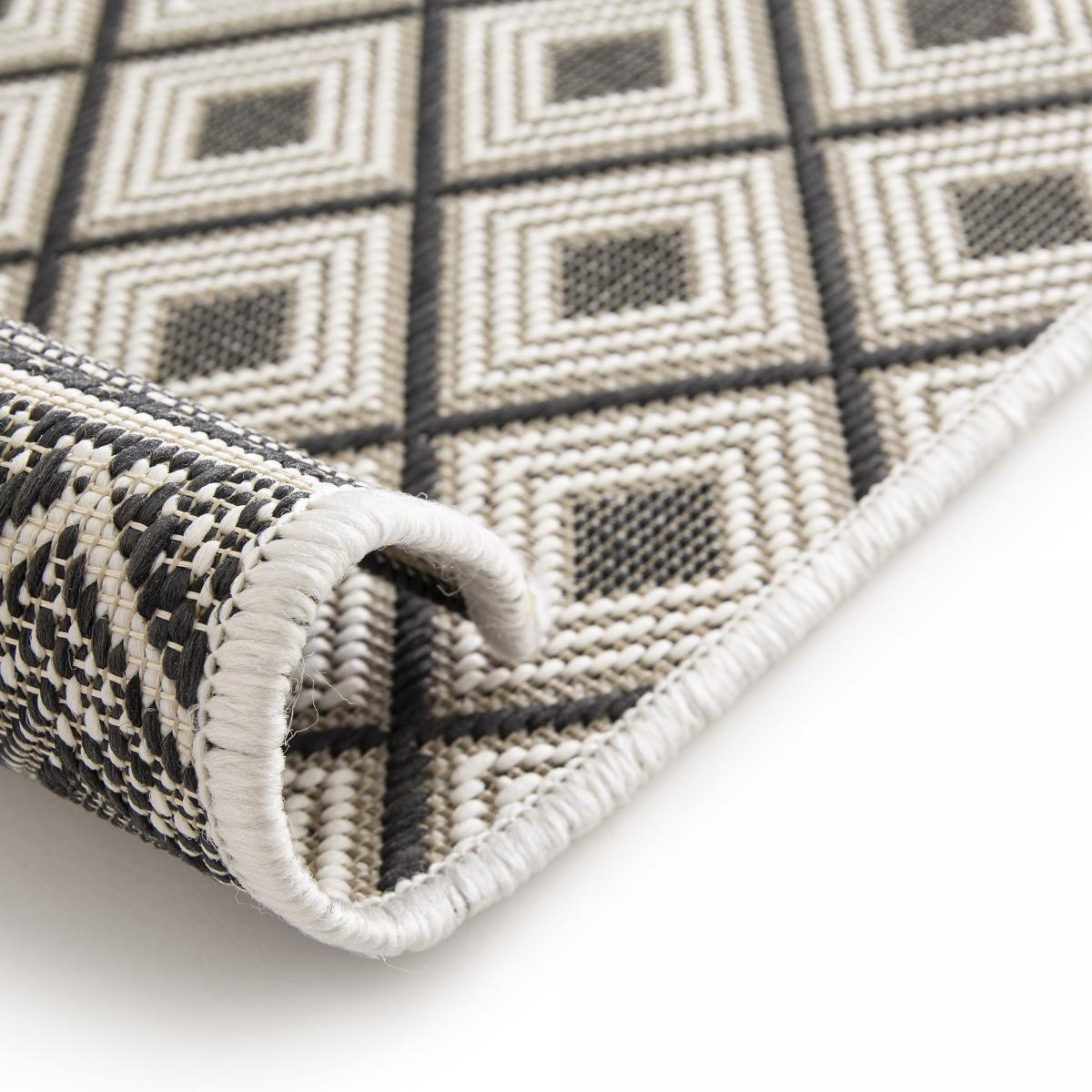 Tapis extérieur tissé kilim rectangle MOONDOW — vue 6