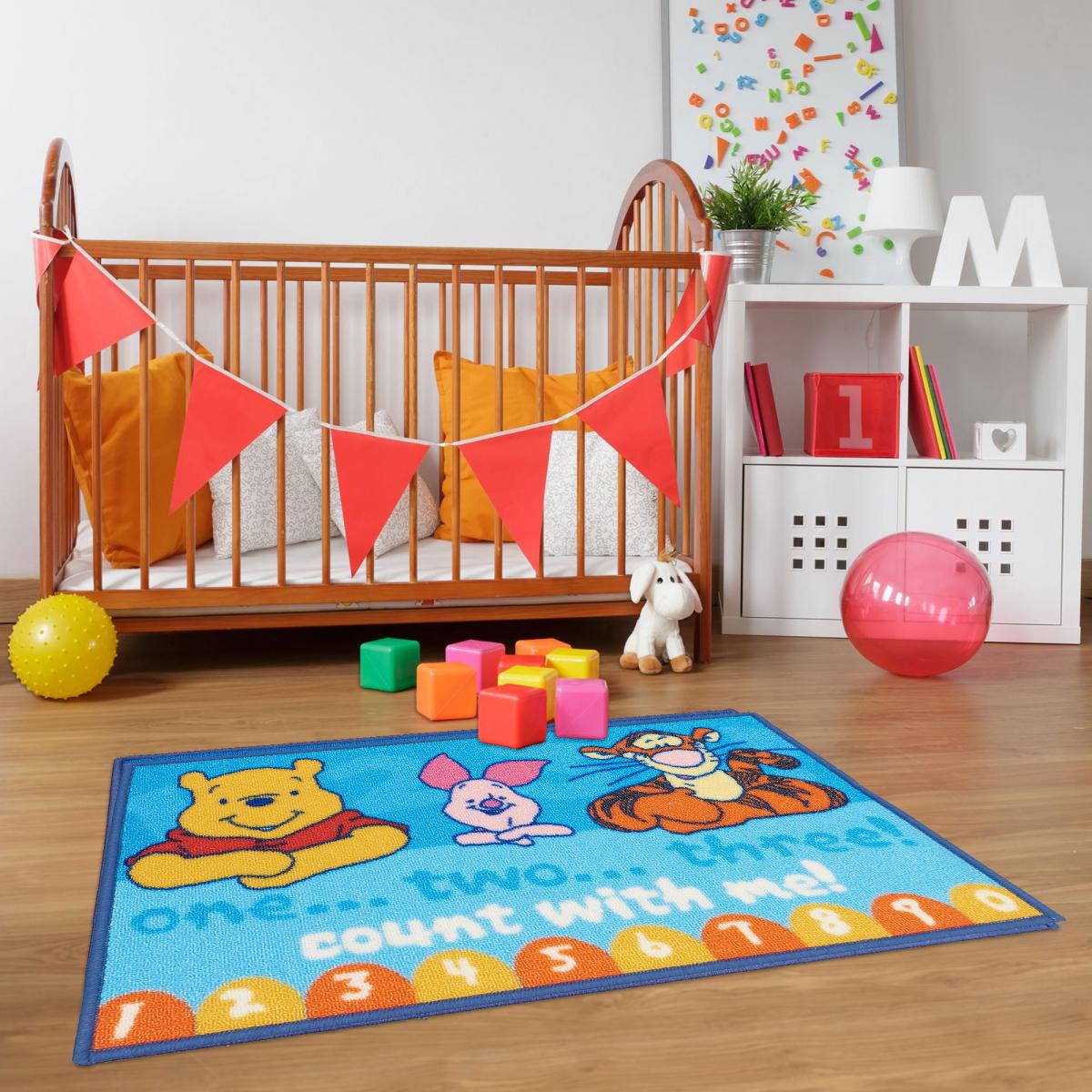 Tapis enfant Lavable 30° motif animaux LYN48 WINNIE M — vue 3