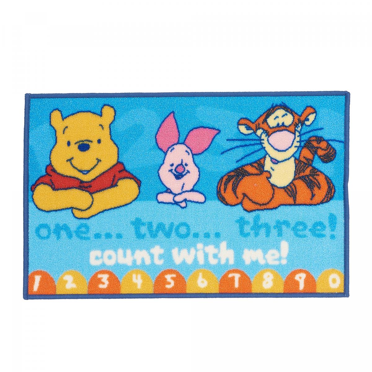 Tapis enfant Lavable 30° motif animaux LYN48 WINNIE M