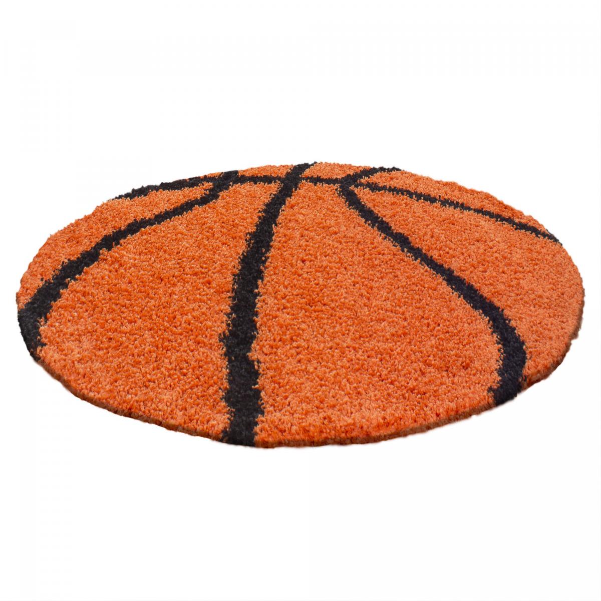 Tapis enfant tissé SHAGGY BASKET