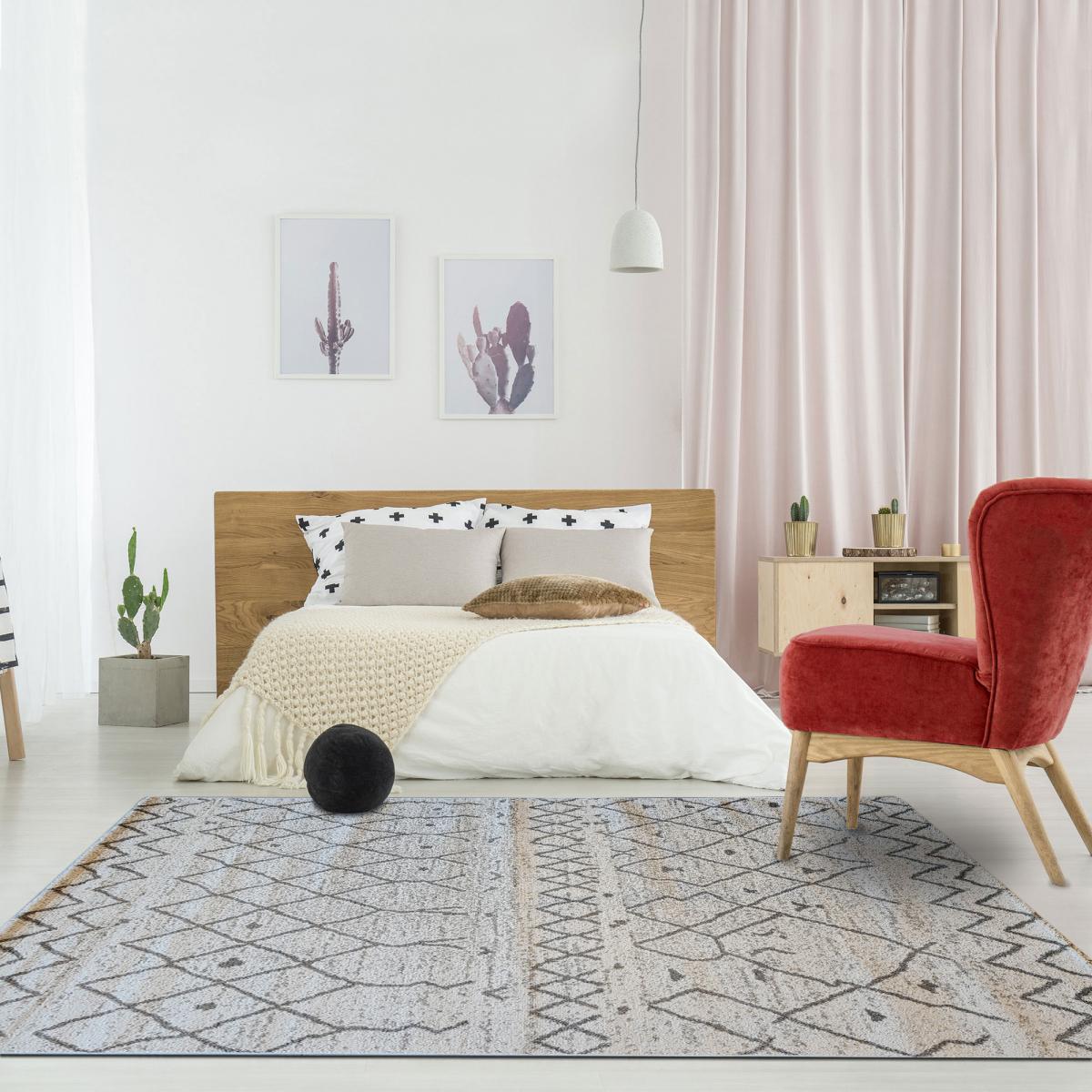 Tapis berbère tissé motif ethnic ESSAOUER — vue 6