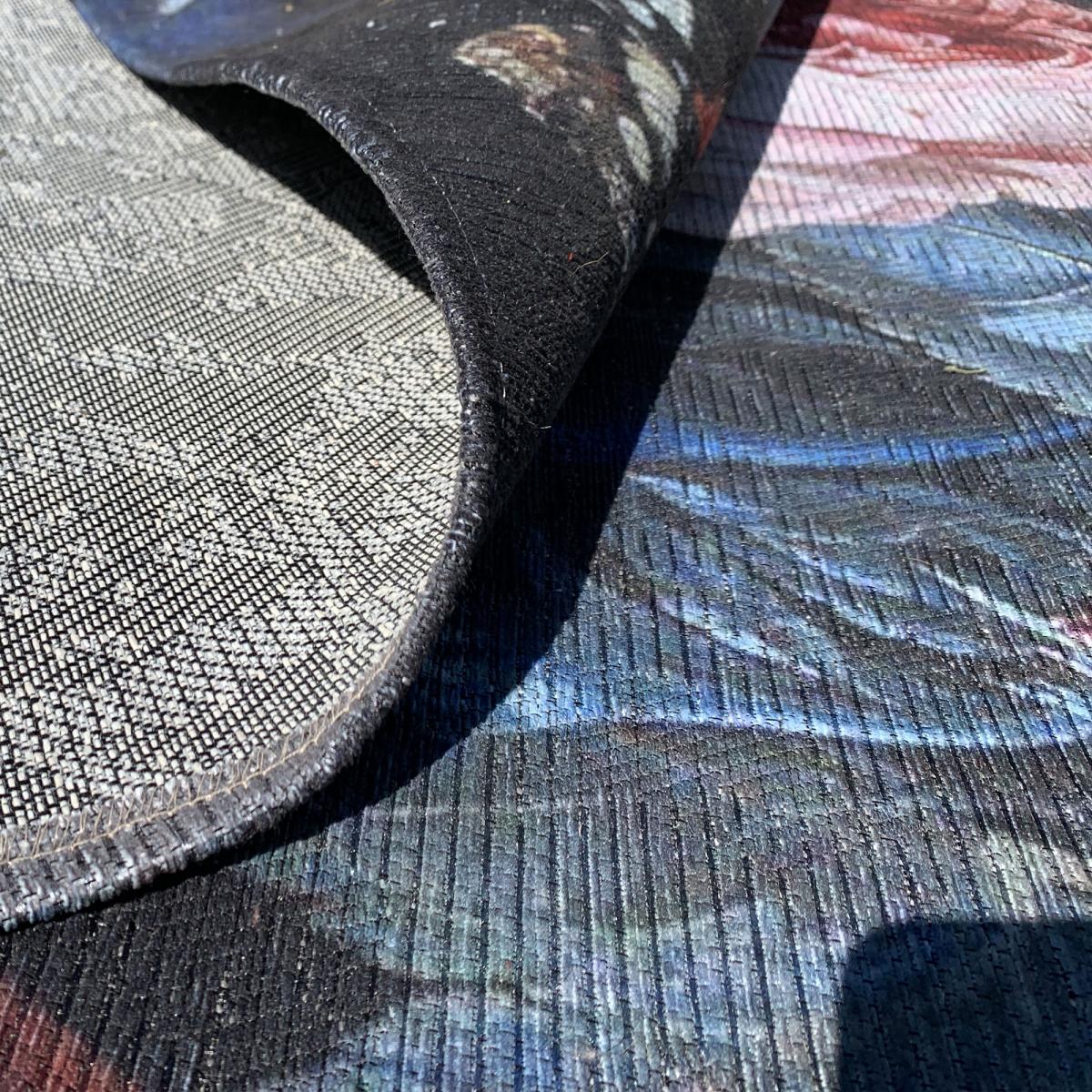 Tapis extérieur tissé kilim rectangle TURDA — vue 5