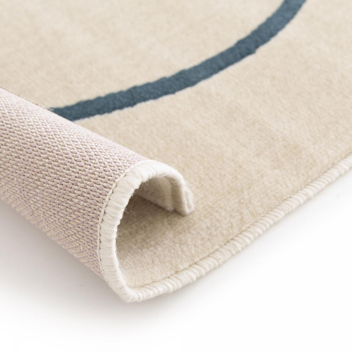 Tapis salon et chambre tissé motif abstrait FLARINE 5 — vue 5