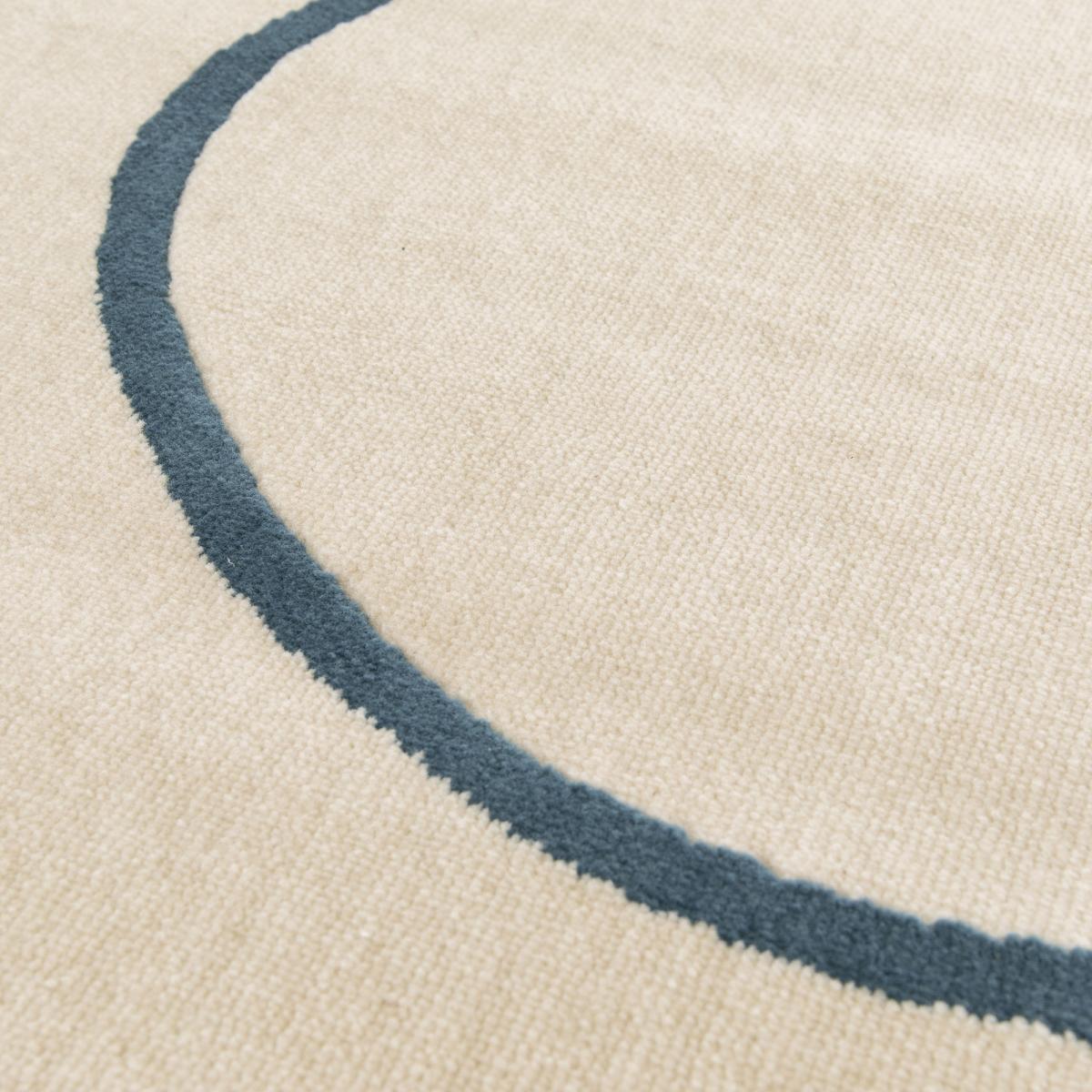 Tapis salon et chambre tissé motif abstrait FLARINE 5 — vue 6