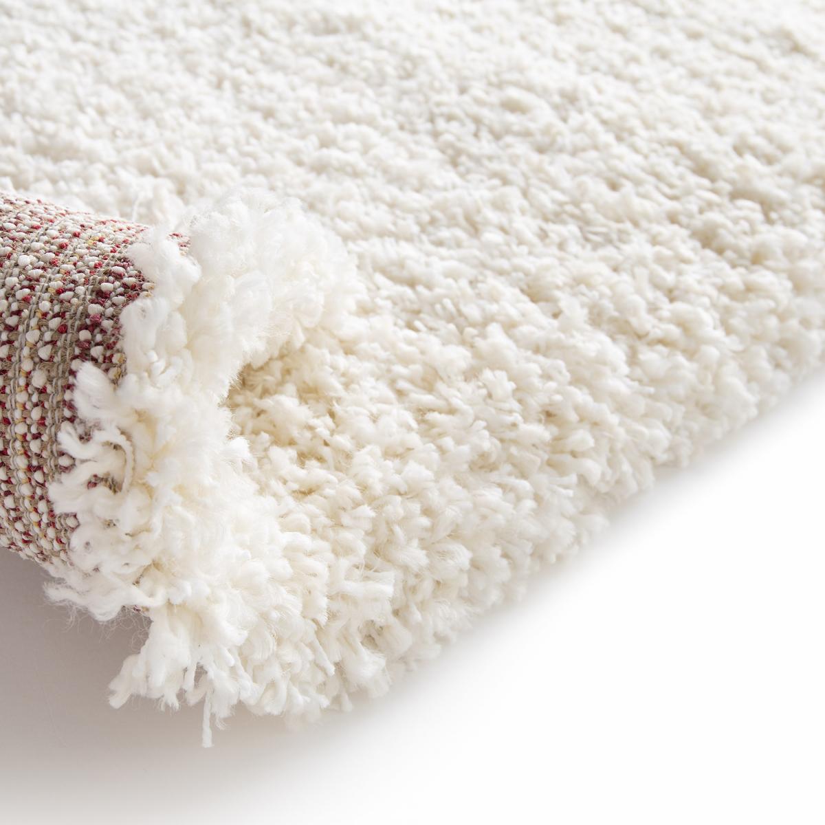 Tapis shaggy tissé motif uni FLEURAN — vue 4