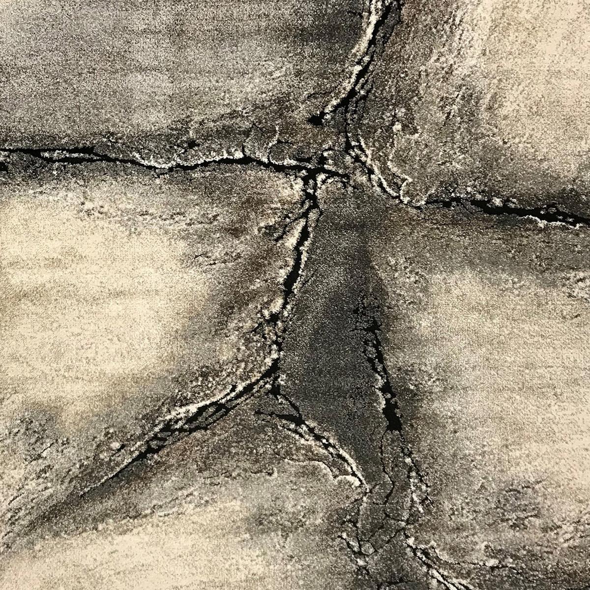 Tapis chambre tissé motif abstrait FRACIL — vue 5