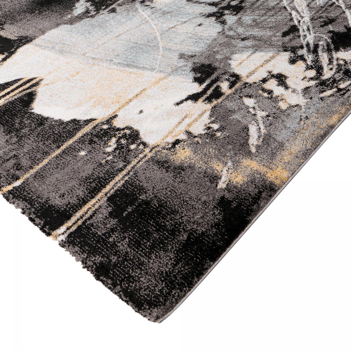 Tapis salon et chambre tissé motif abstrait FUNALA — vue 4