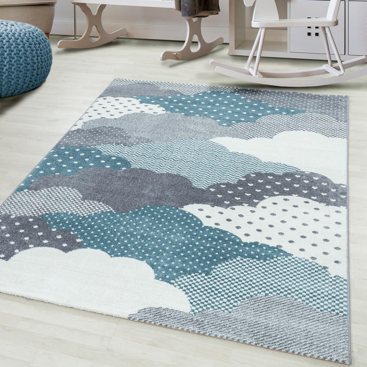 Tapis enfant tissé CLOUDY — vue 3