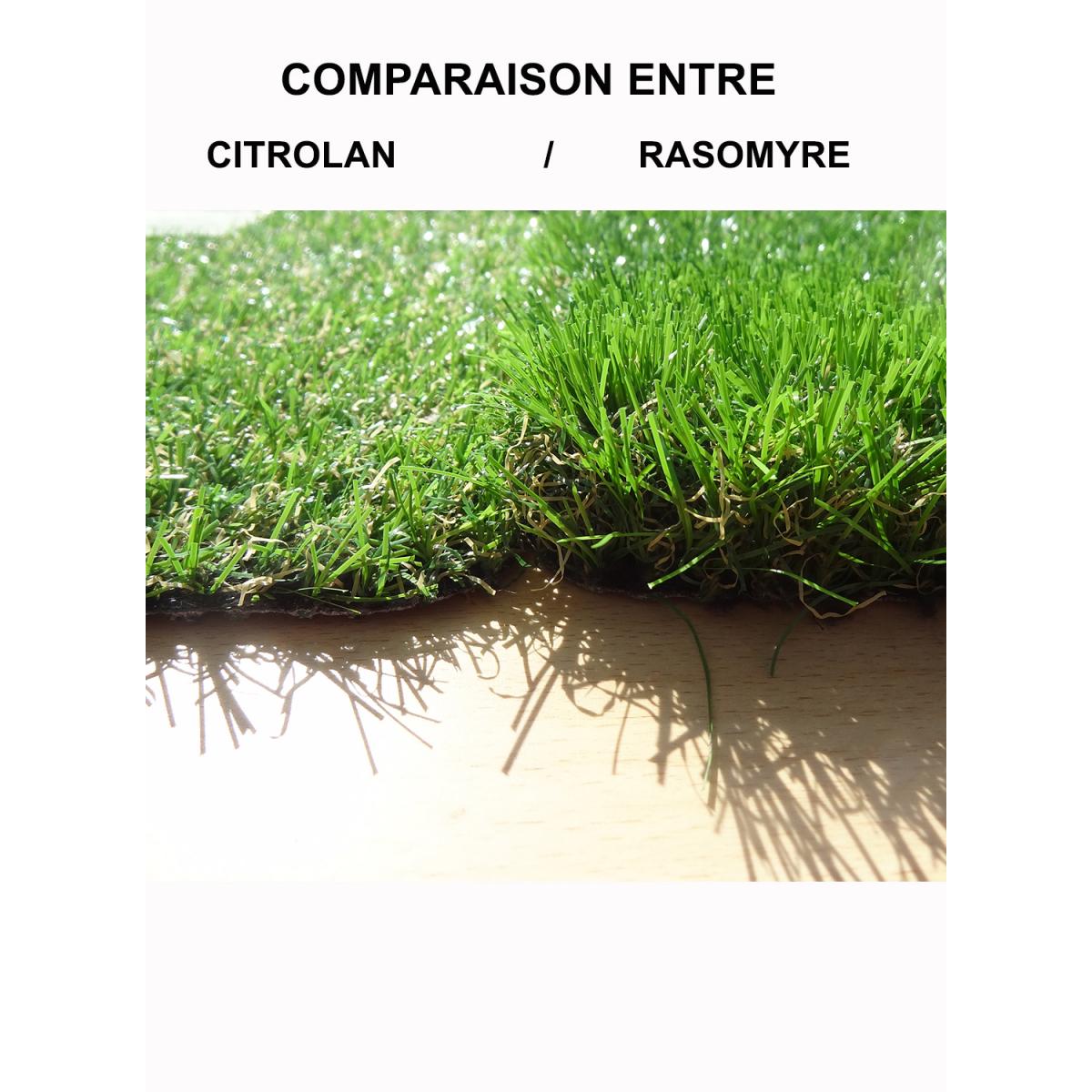 Tapis d'extérieur CITROLAN en polypropylène doux et soyeux Fait en Europe — vue 5