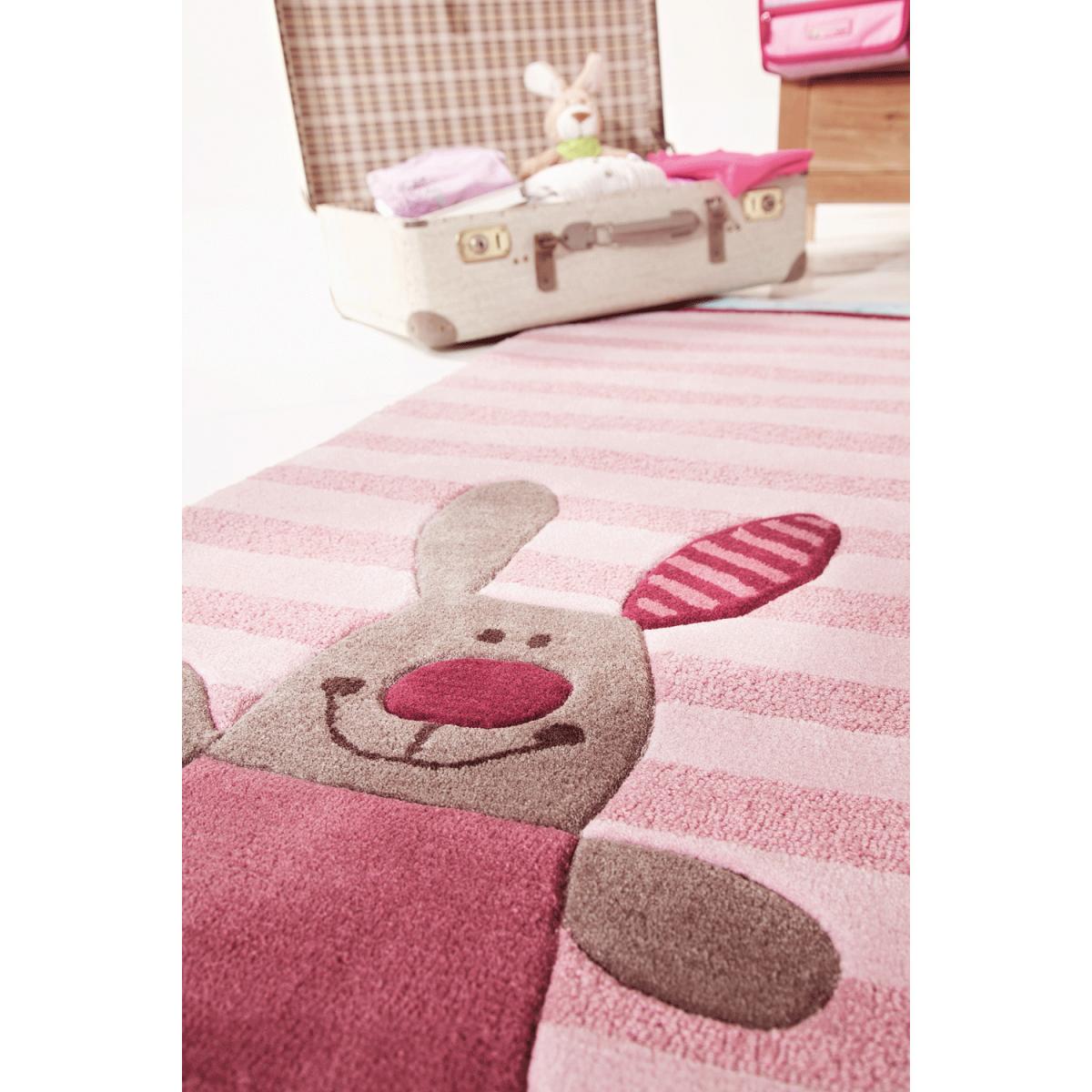 Tapis enfant fait main en acrylique HAPPYSTY — vue 4