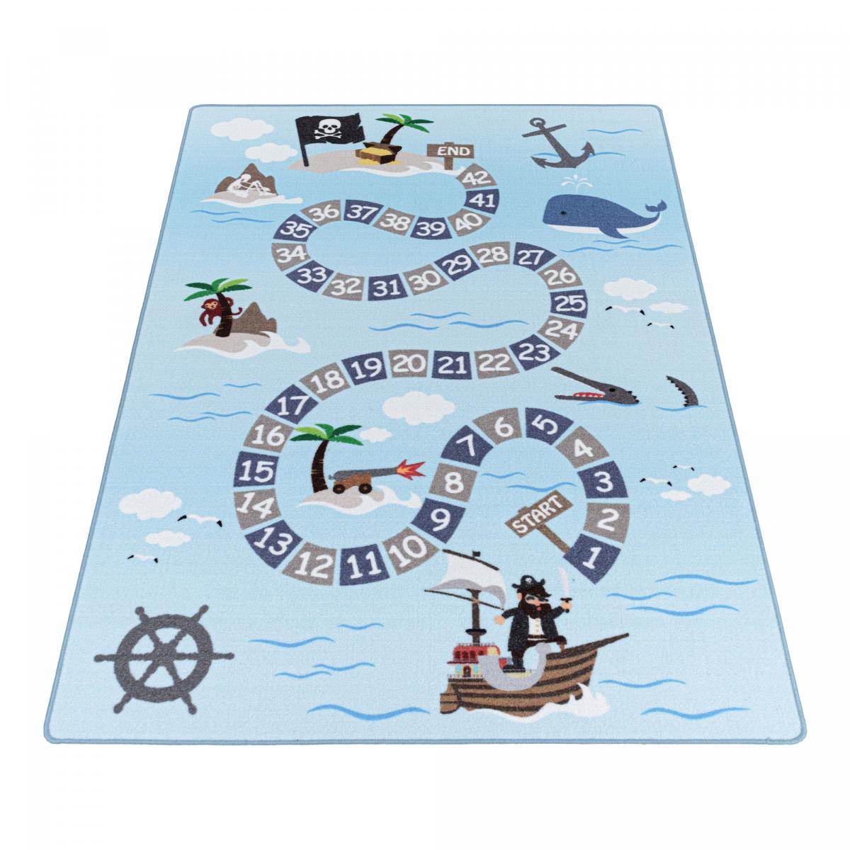 Tapis enfant Lavable 30° TRESORS — vue 6