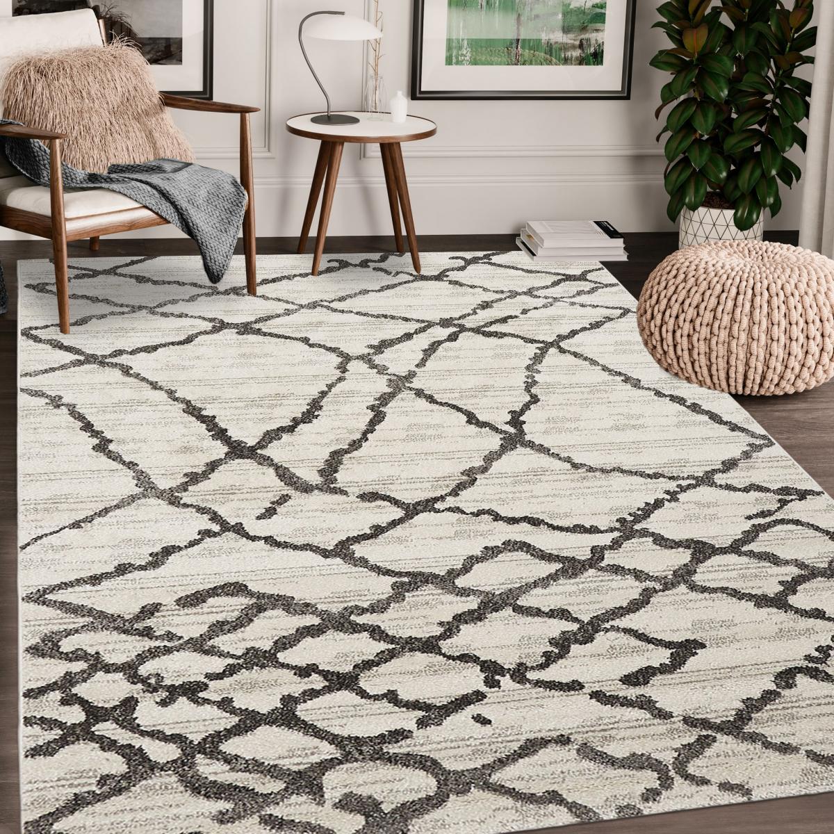 Tapis berbère tissé motif ethnic NALIFO — vue 3