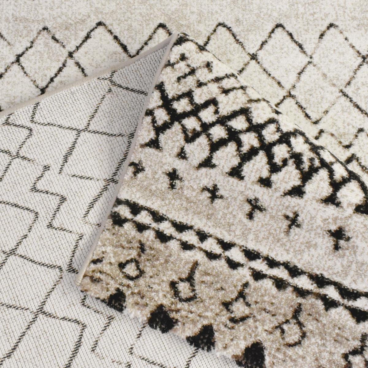 Tapis berbère tissé motifs tribaux LYN8 MABAL — vue 6