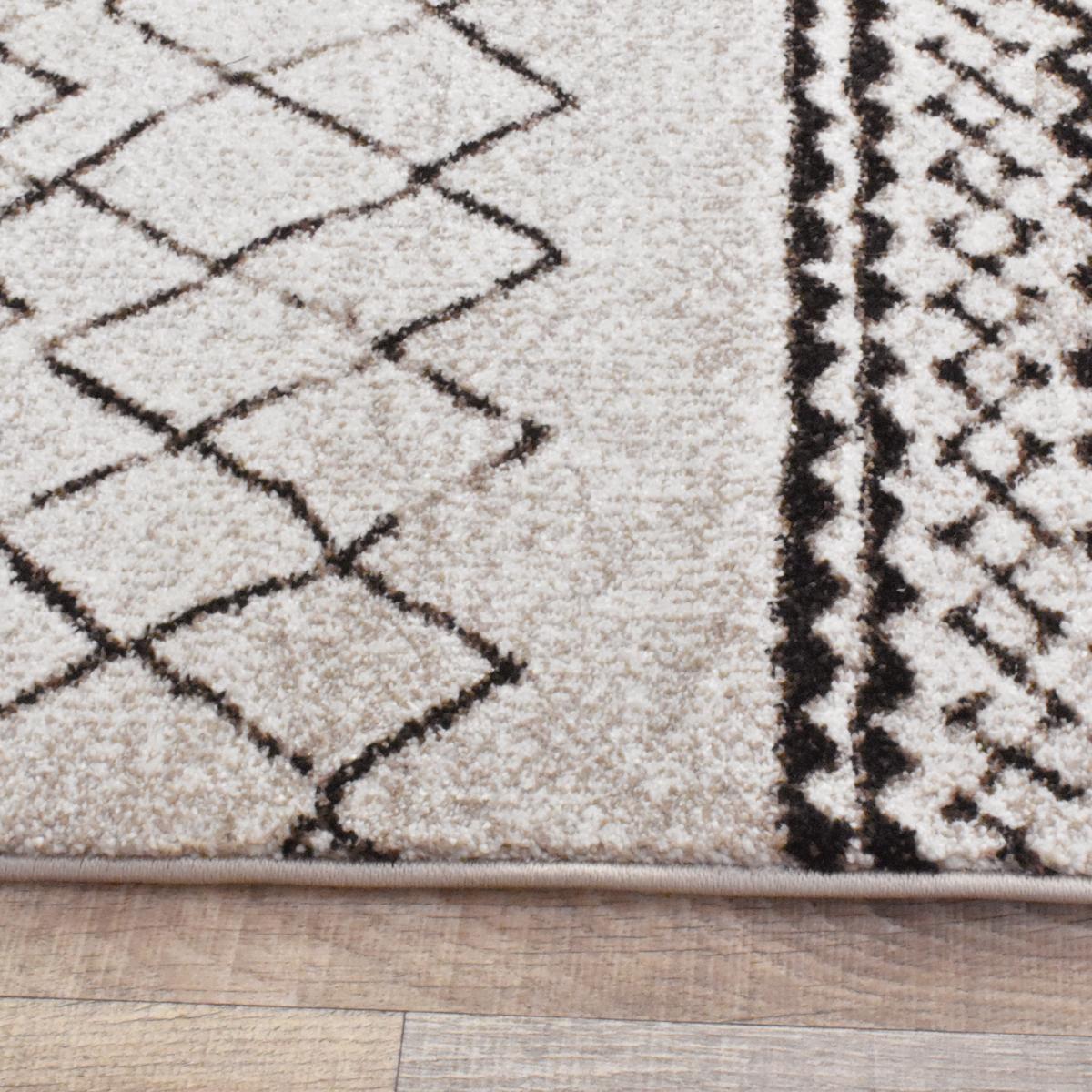 Tapis berbère tissé motifs tribaux LYN8 MABAL — vue 4