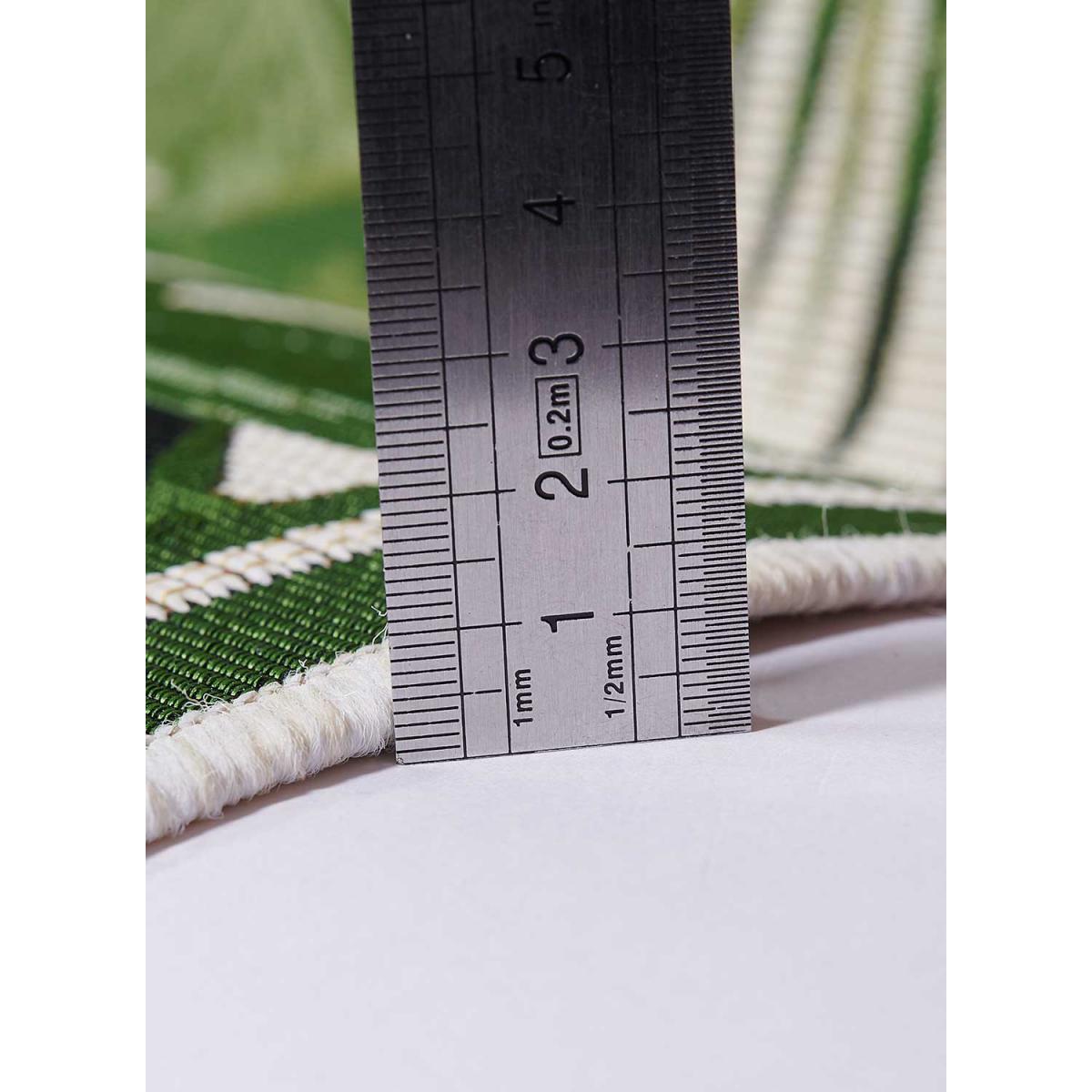 Tapis extérieur tissé kilim rectangle JARDIN — vue 5