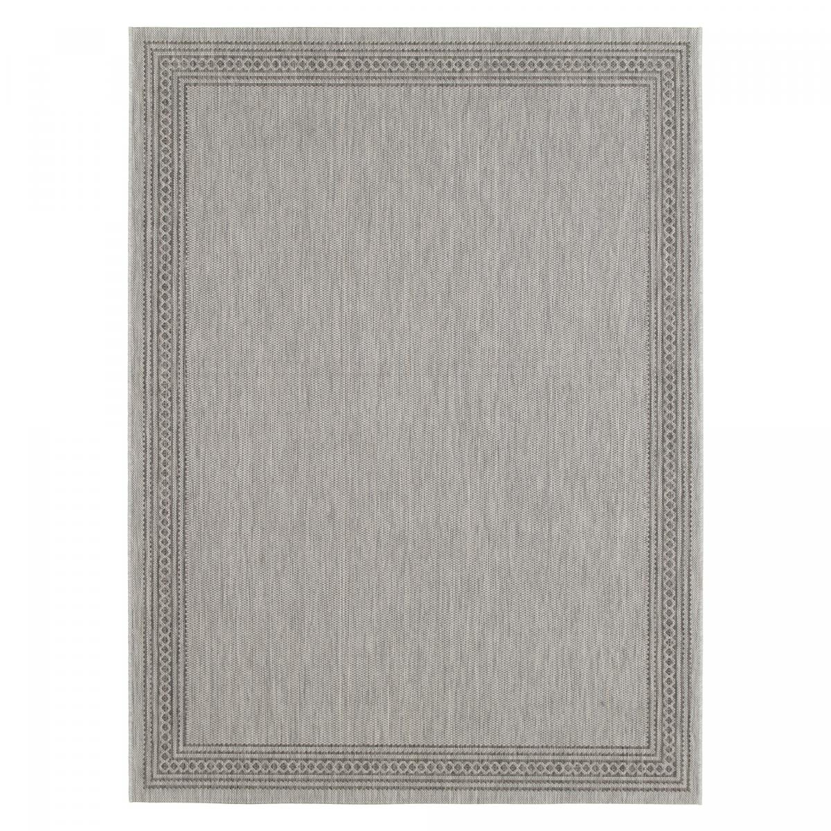 Tapis extérieur tissé kilim rectangle IRISA 2