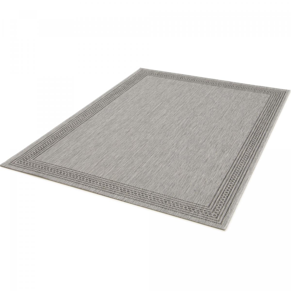 Tapis extérieur tissé kilim rectangle IRISA 2 — vue 5