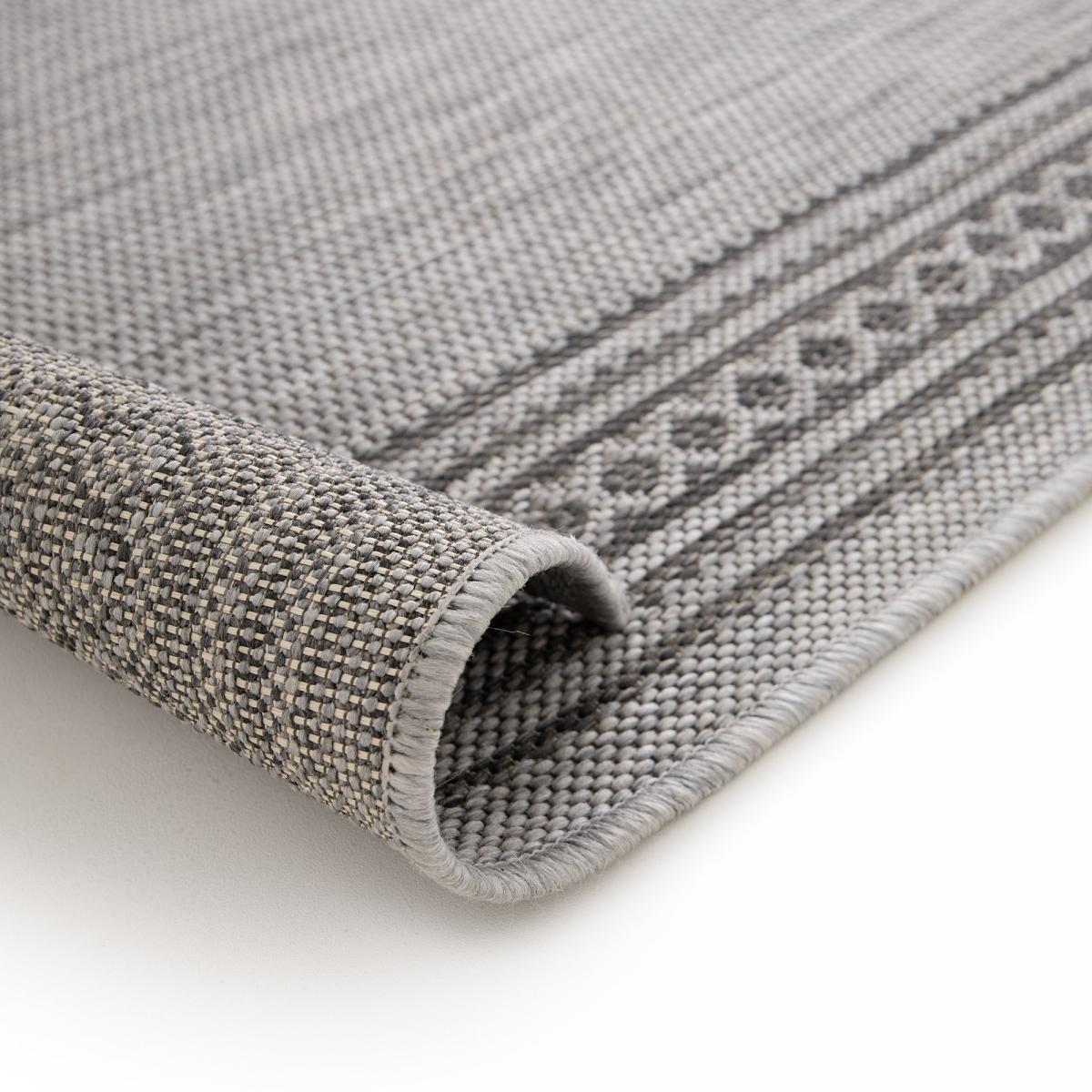 Tapis extérieur tissé kilim rectangle IRISA 2 — vue 4