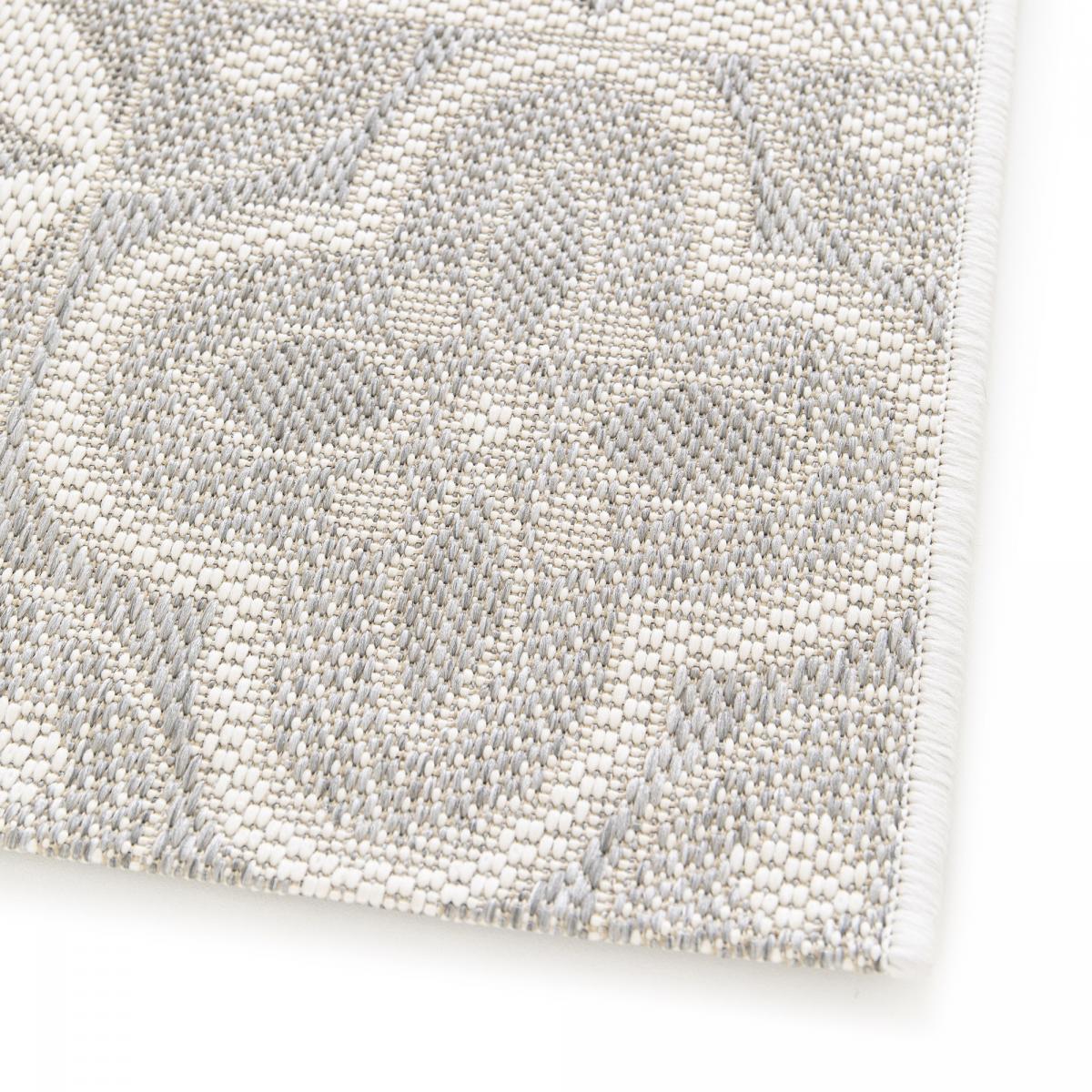 Tapis extérieur tissé kilim rectangle IRISA 3 — vue 4