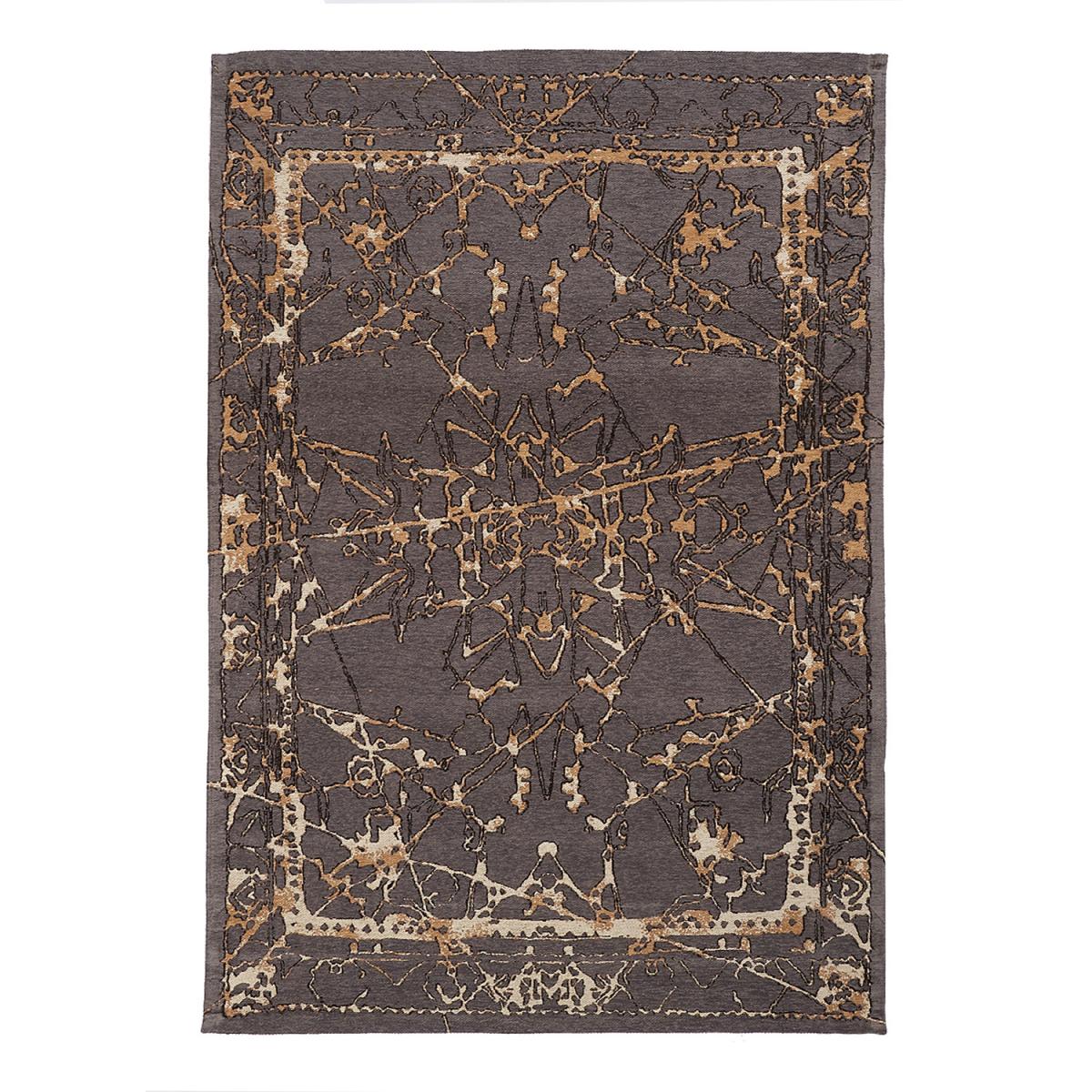 Tapis kilim fait main motif abstrait DESTRUCTURAL