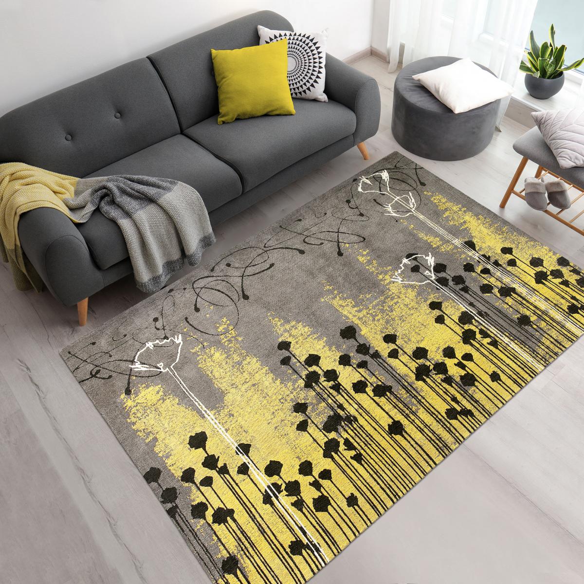 Tapis salon JOLN , tapis en coton — vue 3