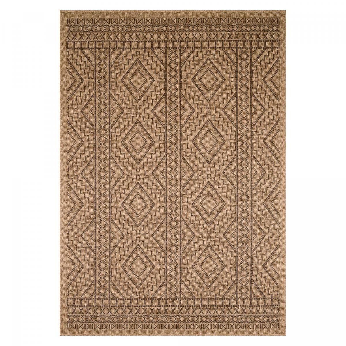 Tapis extérieur tissé kilim rectangle JUTE ART 2