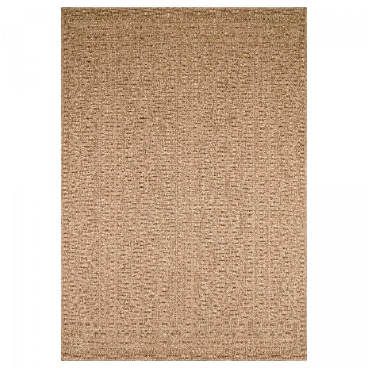 Tapis extérieur tissé kilim rectangle JUTE ART 3