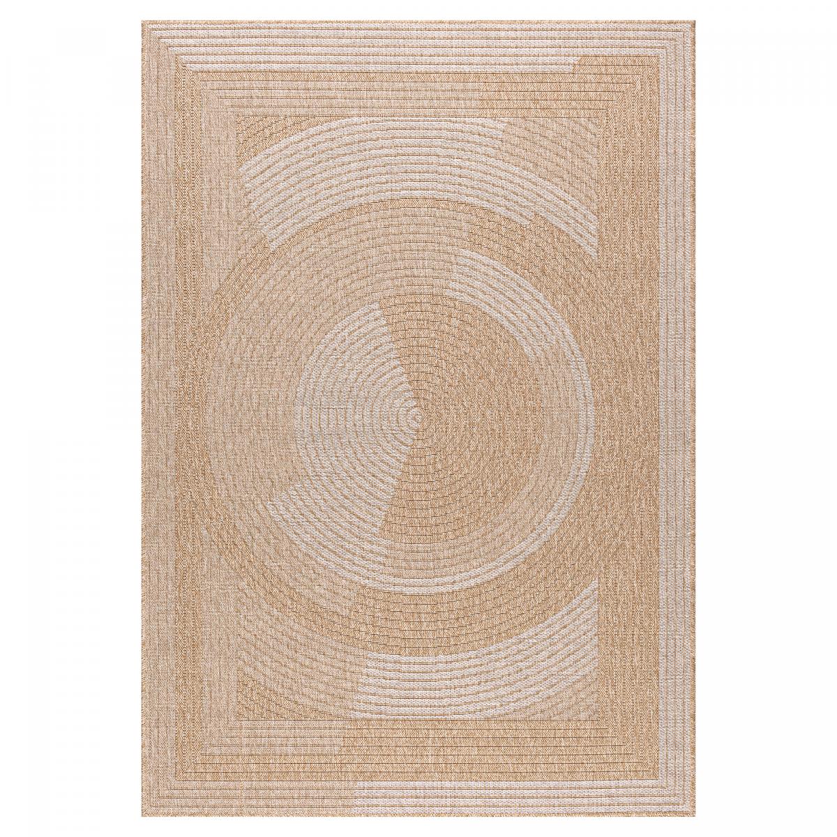 Tapis extérieur tissé kilim rectangle JUTE ART 7