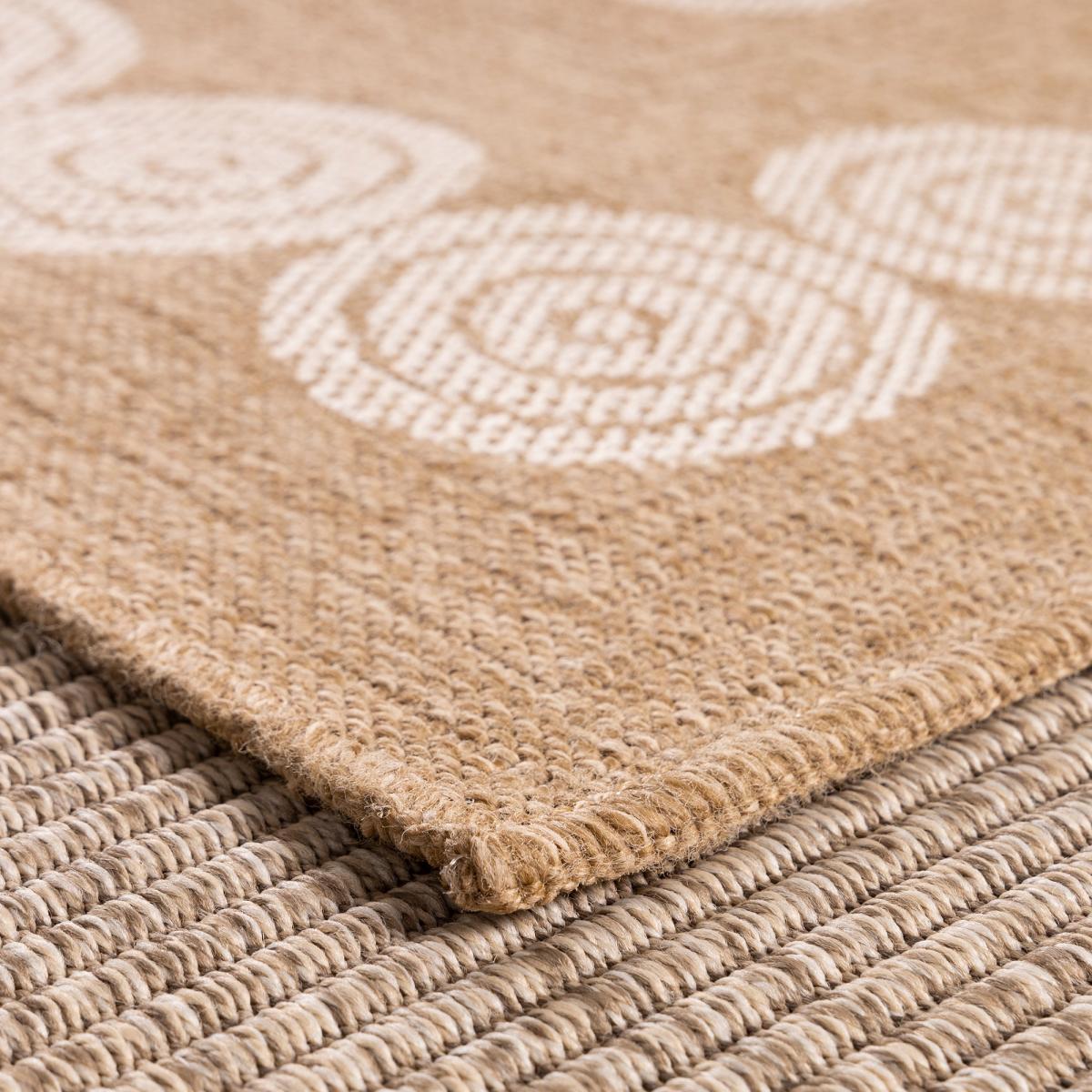 Tapis extérieur tissé kilim rectangle JUTE ART 8 — vue 4