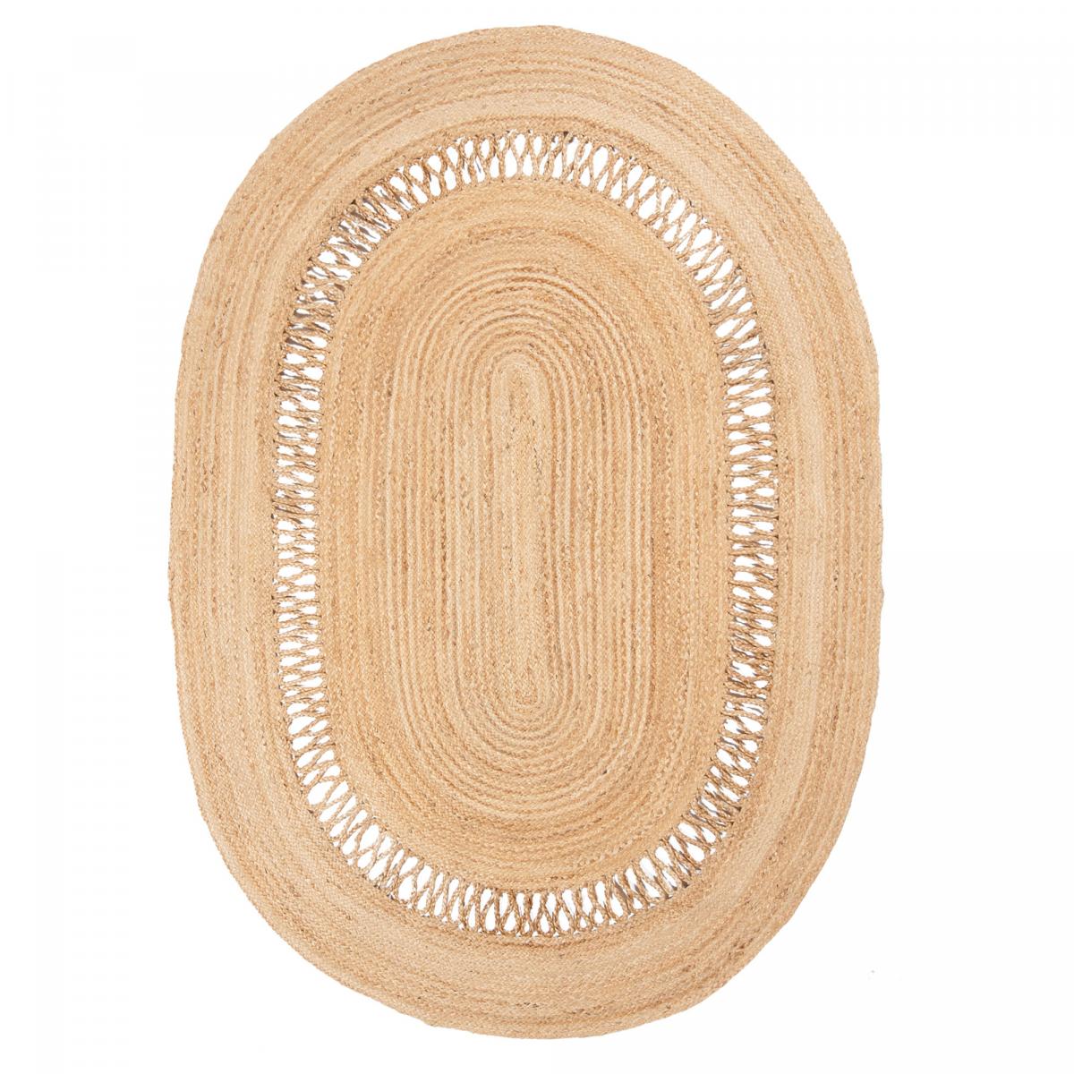 Tapis jute fait main JUTOVAL