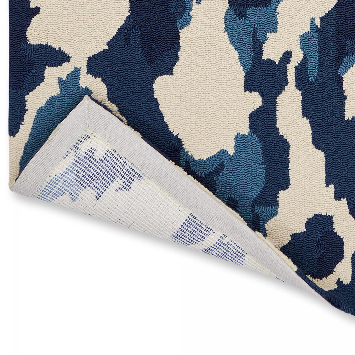 Tapis extérieur tissé kilim rectangle KASURI — vue 6