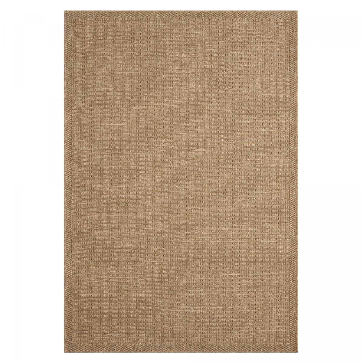 Tapis extérieur tissé kilim rectangle LYN13 JUTE ART K