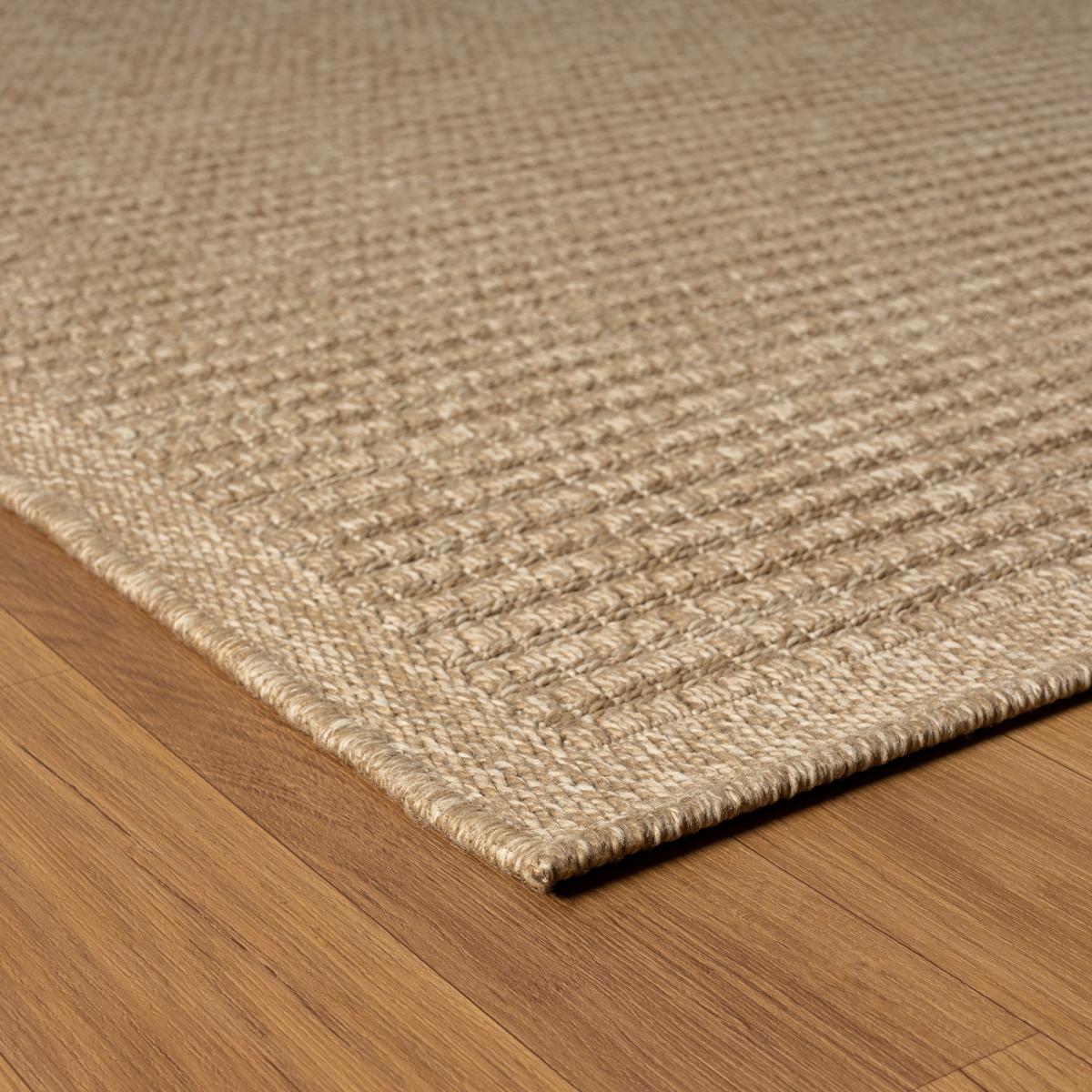 Tapis extérieur tissé kilim rectangle LYN13 JUTE ART K — vue 5