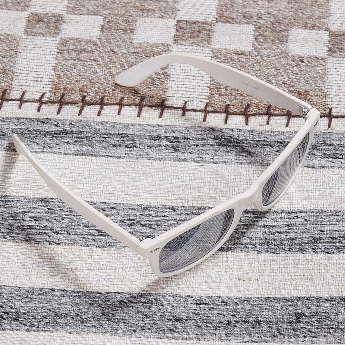 Tapis kilim PATCHWINDIA, fait à la main en laine motif géométrique — vue 5