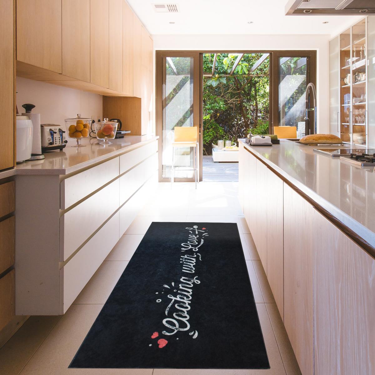 Tapis de cuisine LYN11 KITA facile d'entretien — vue 3