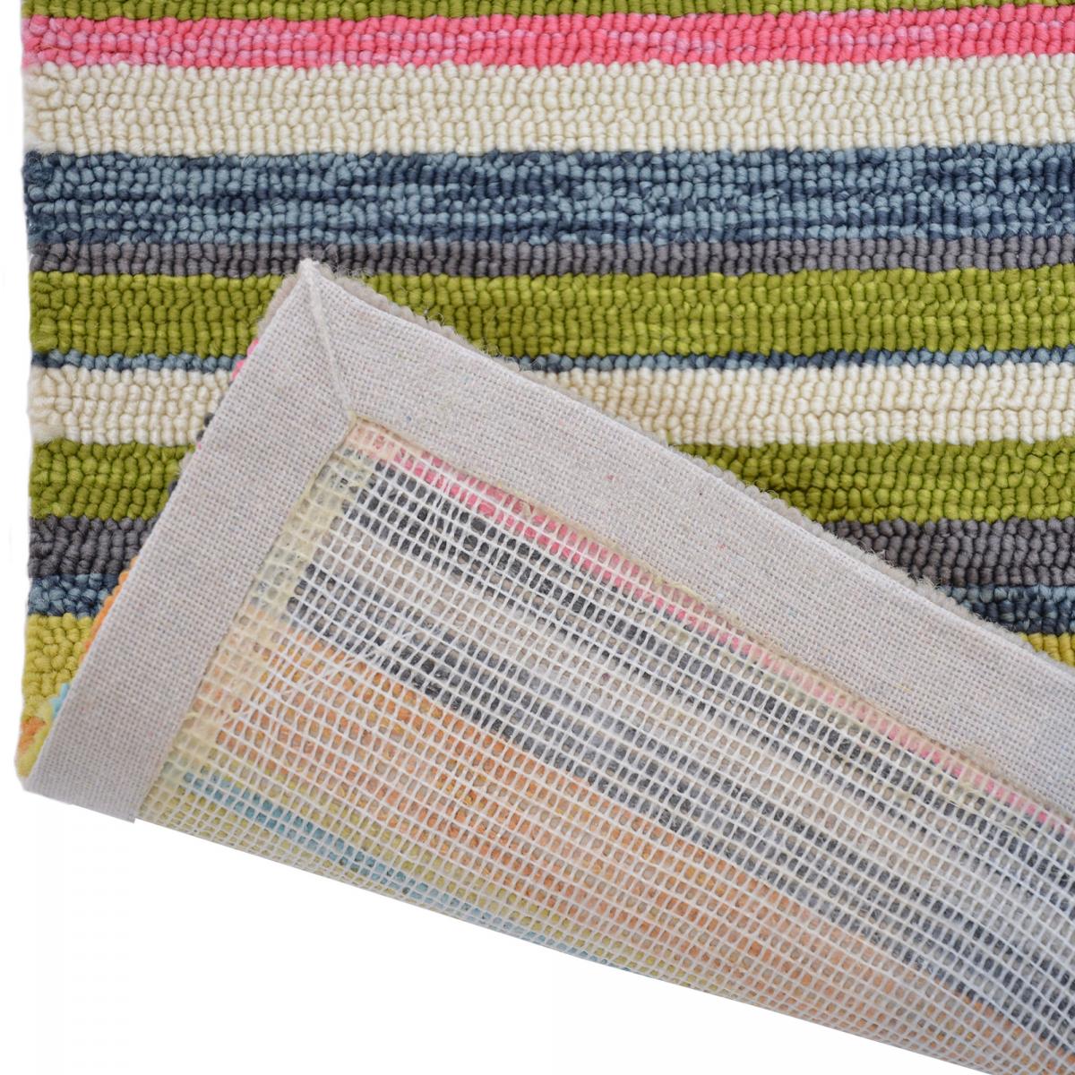 Tapis extérieur tissé kilim rectangle LAVIDA — vue 5