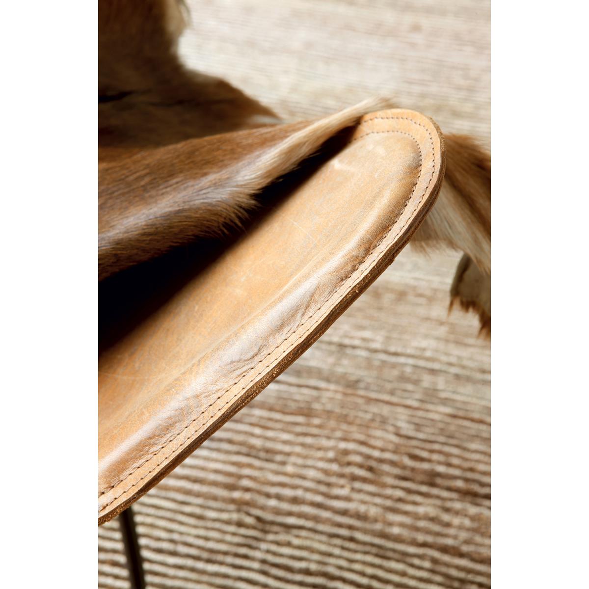 Tapis salon et chambre fait main en chanvre motif uni TRANSFORM 3 — vue 4