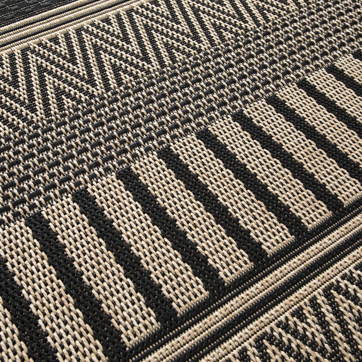 Tapis kilim tissé motif ethnique LONA 1 — vue 4