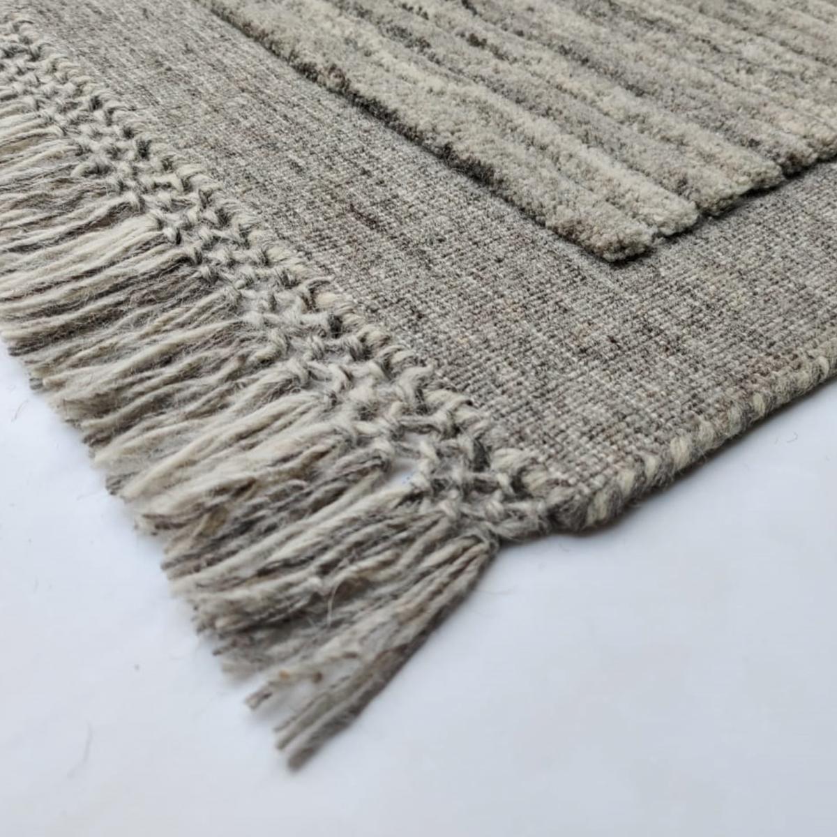 Authentique tapis noué à la main en laine LOUNALI — vue 6