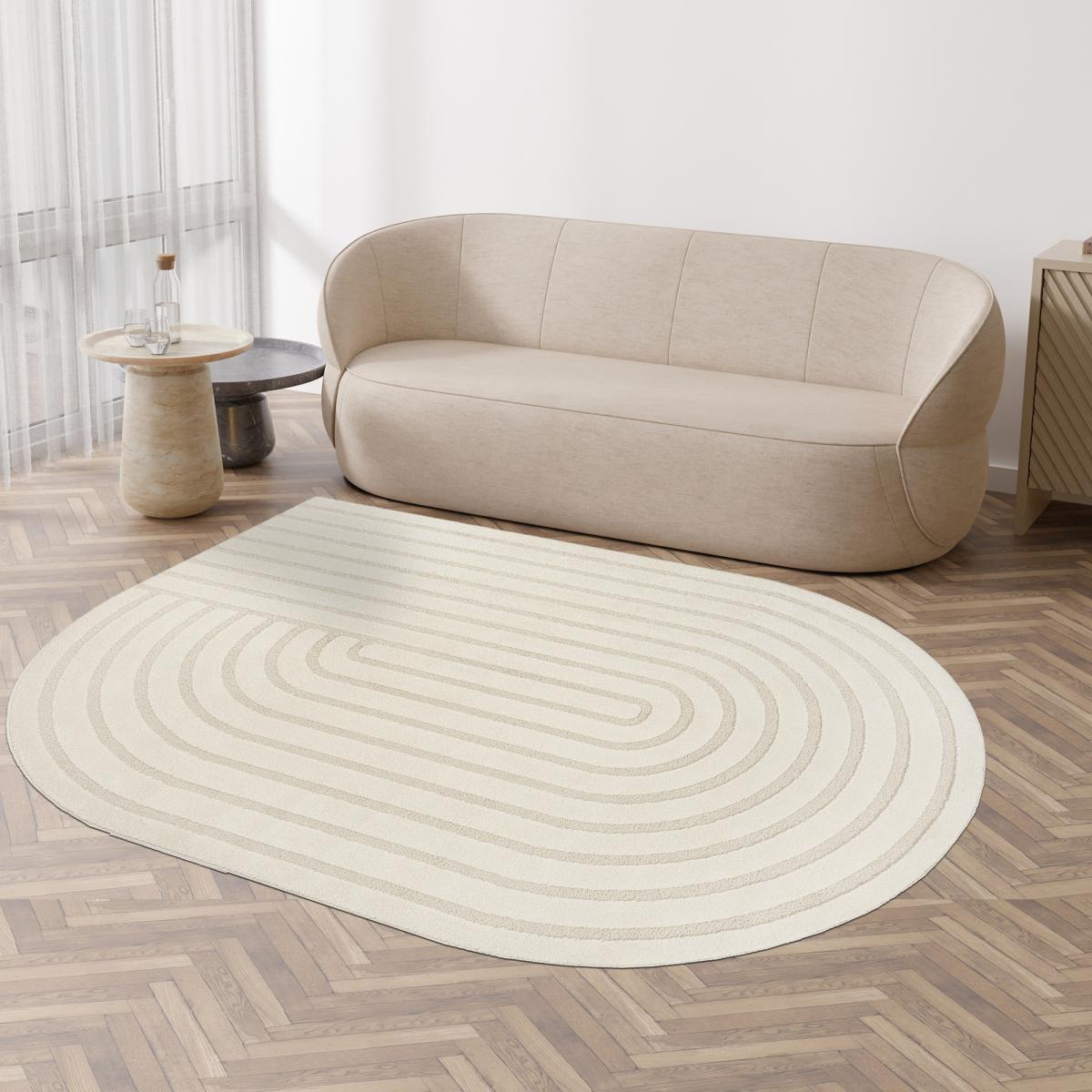 Tapis salon LYN9 SPIRATRO - Tapis forme original en relief — vue 3