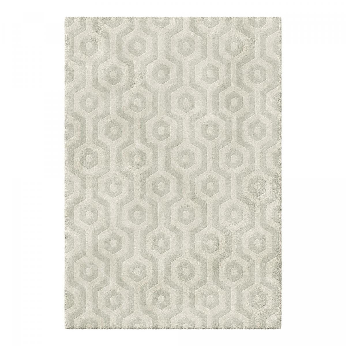 Tapis salon et chambre tissé motif fresque LUCEN 2